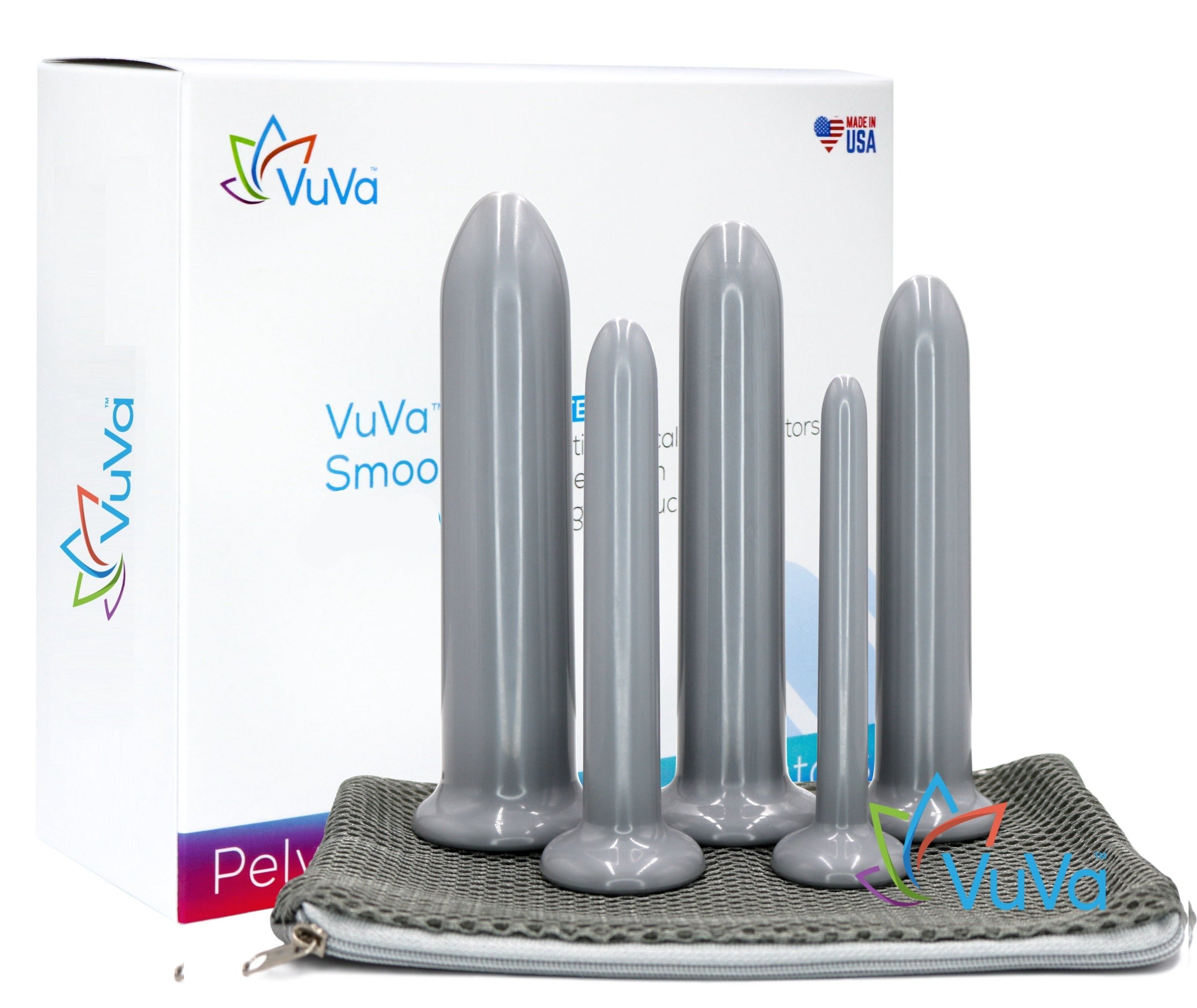 Unisex Smooth Rectal Dilators Set of Five | Vuvatech